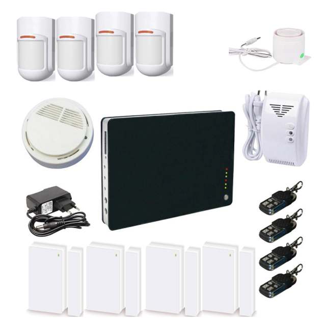 GSM alarm system ,gsm sms alarm with built-in keypad/battery backup With Multiple Languages & Andriod/IOS APP Control G1