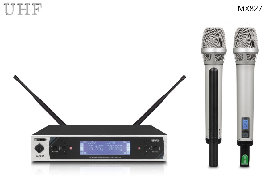 MX827 UHF wireless microphone
